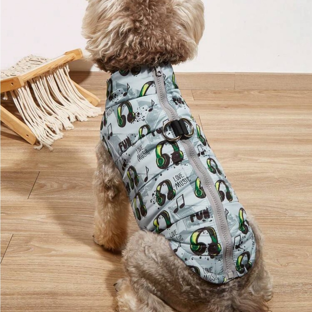 Music dog coat